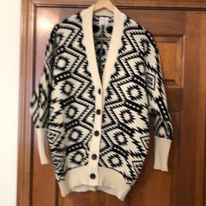 Golden Poppy cardigan.